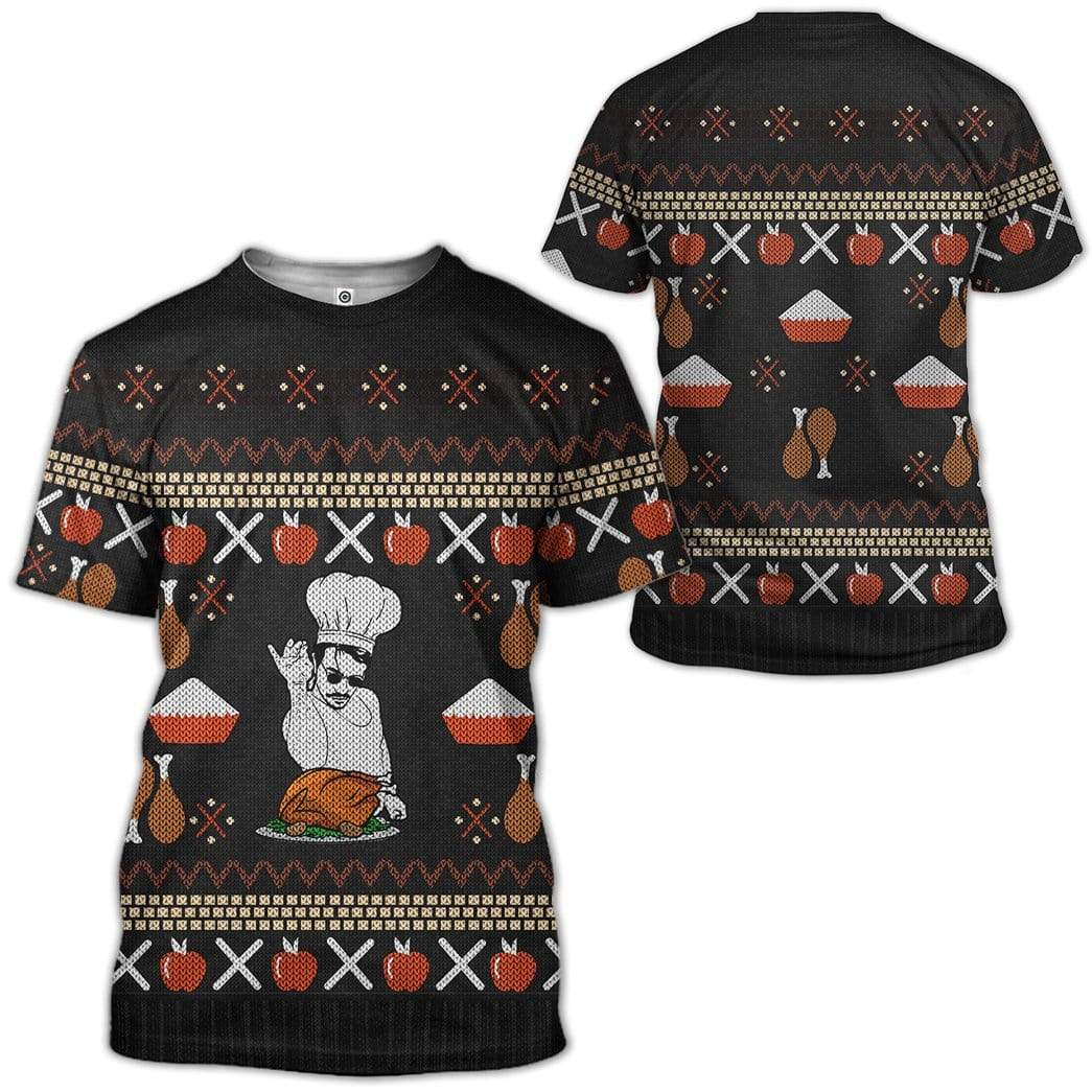 Gearhumans Custom Ugly Christmas Apparel HD-TA18101906 3D Apparel 