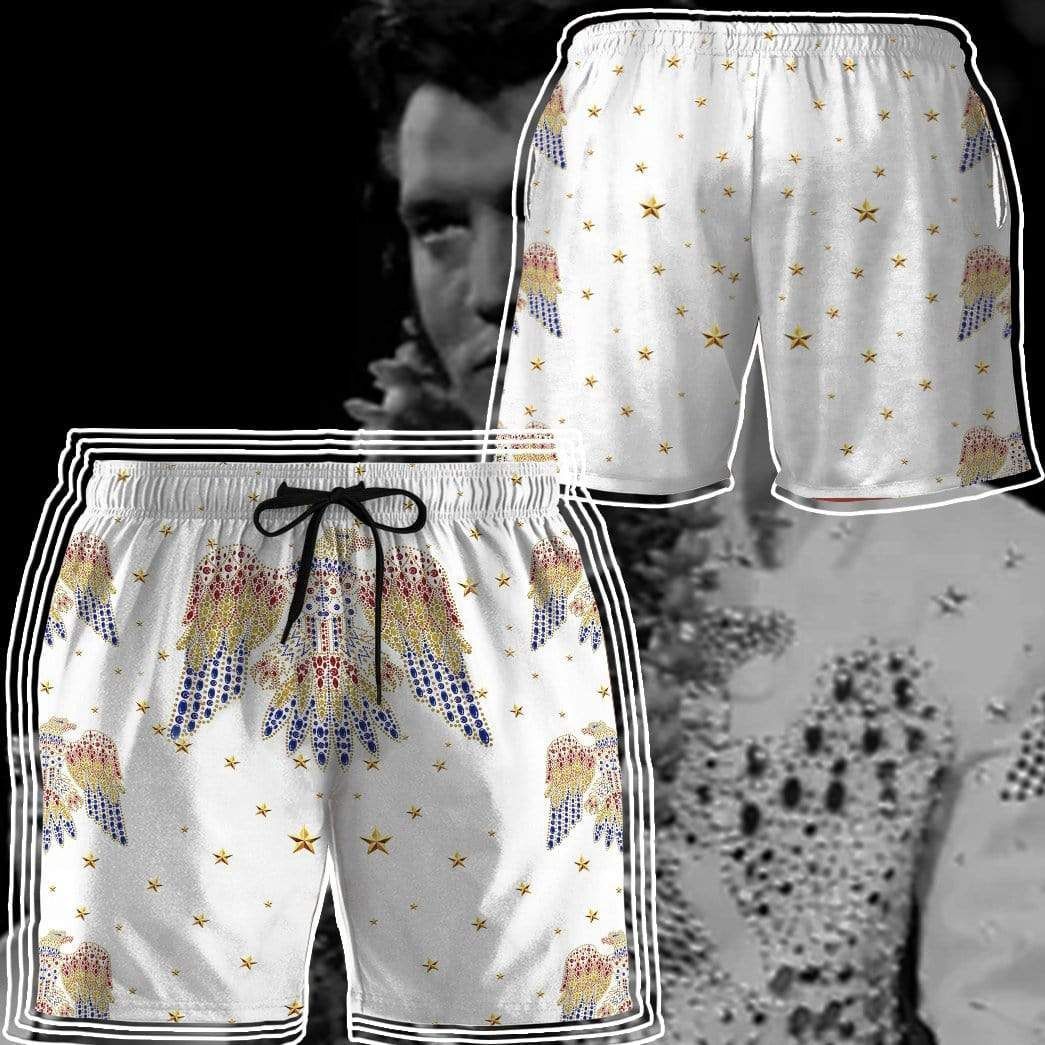 Gearhumans Elvis Presley Suit Custom Tshirt - Hoodies Apparel H11063 3D Apparel 