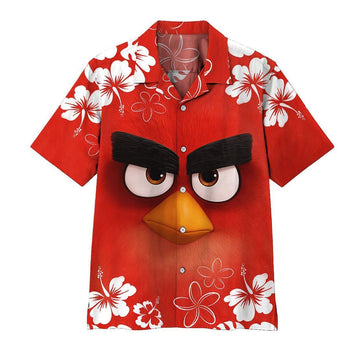 Gearhumans GEARHUMAN 3D Angry Bird Hawaii Shirt