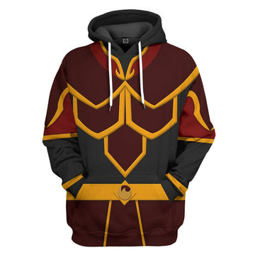 Gearhumans 3D Azula The Last Airbender Tshirt Hoodie Apparel