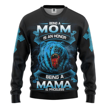 Gearhumans 3D Being A Mom Is An Honor Mothers Day Gift Custom Tshirt Hoodie Apparel