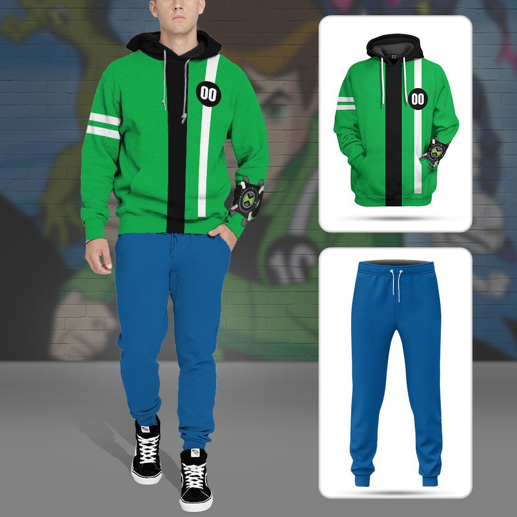 Gearhumans Gearhuman 3D Ben Ten Outfit Sweatpants GV12035 Sweatpants