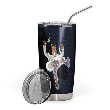 Gearhumans 3D BoJack Horseman Custom Design Vacuum Insulated Tumbler