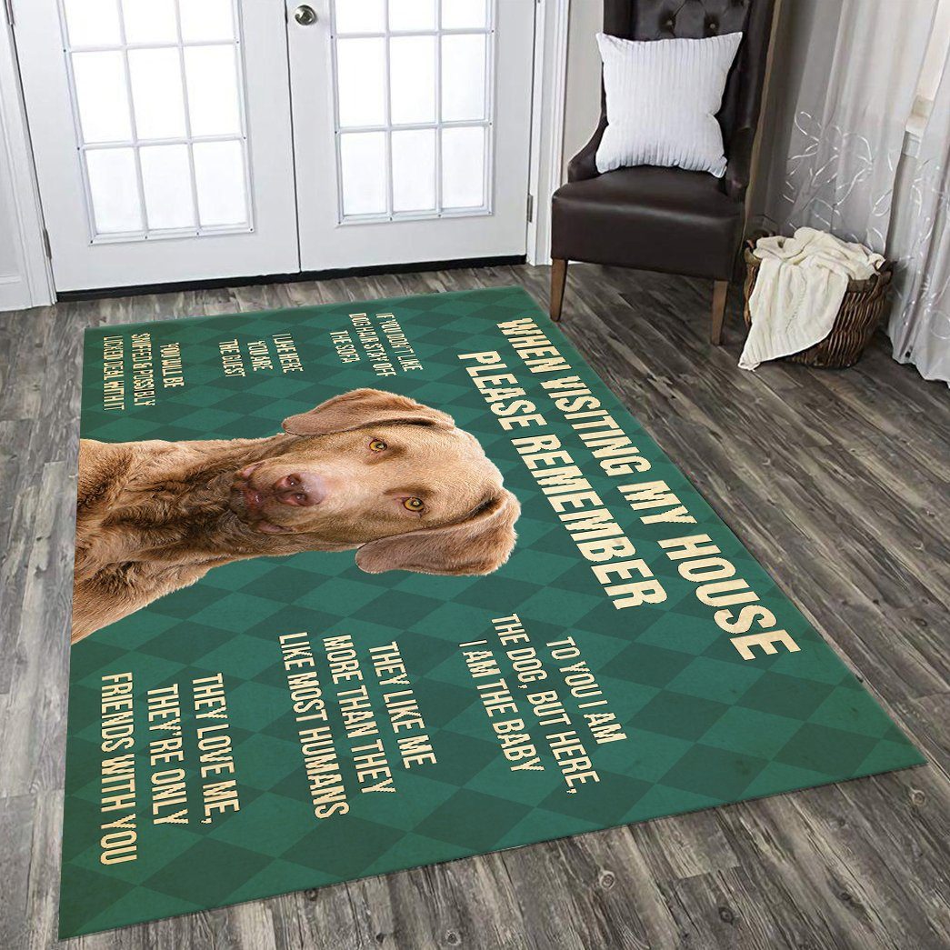 Gearhumans Gearhuman 3D Chesapeake Bay Retriever Dog Carpet GV26033 Square Carpet