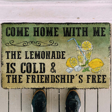 Gearhumans 3D Come Home With Lemonade Doormat