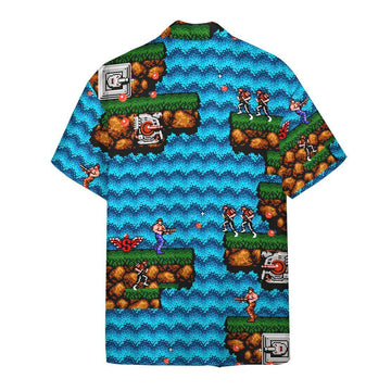 Gearhumans GEARHUMAN 3D Contra Hawaii Shirt