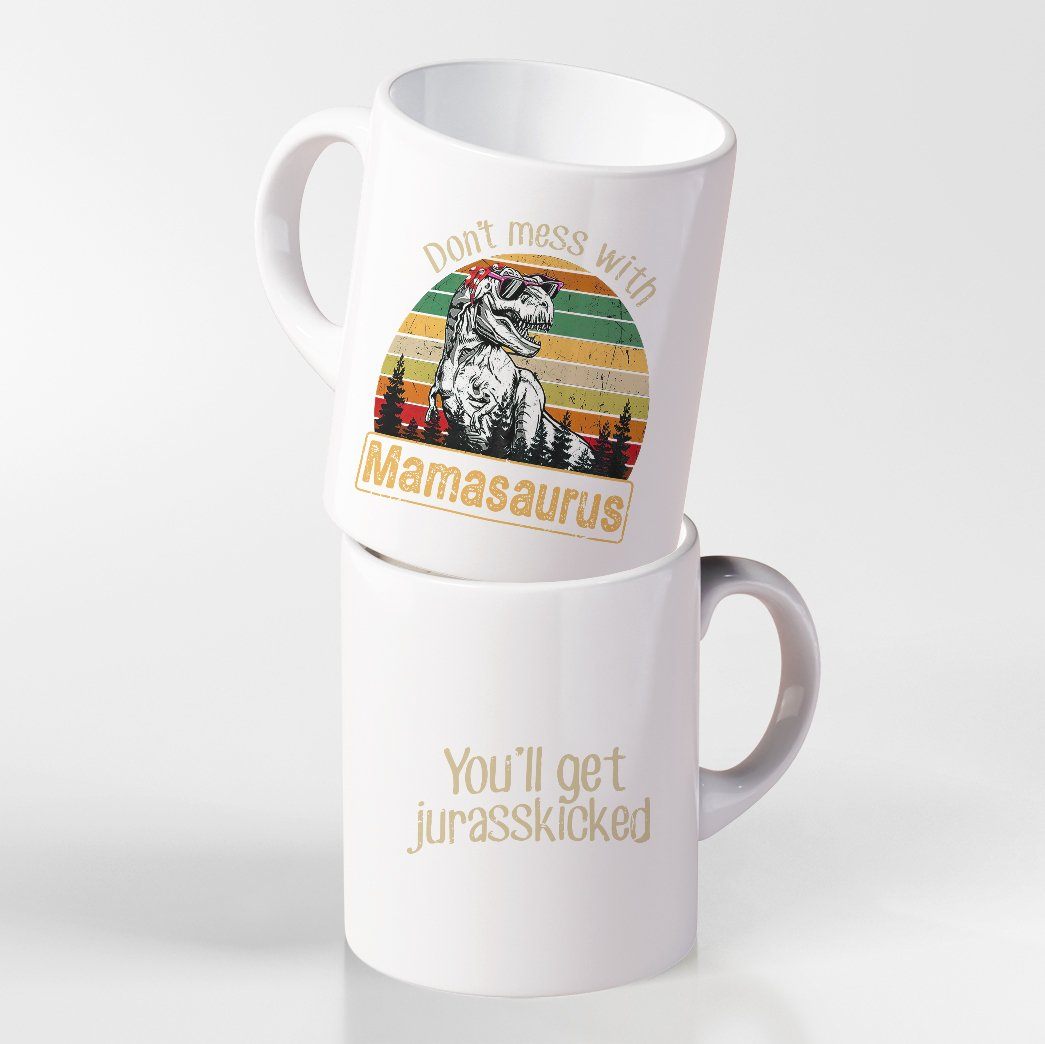 Gearhumans Gearhuman 3D Dont Mess With Mamasaurus Mug GV240313 Mug