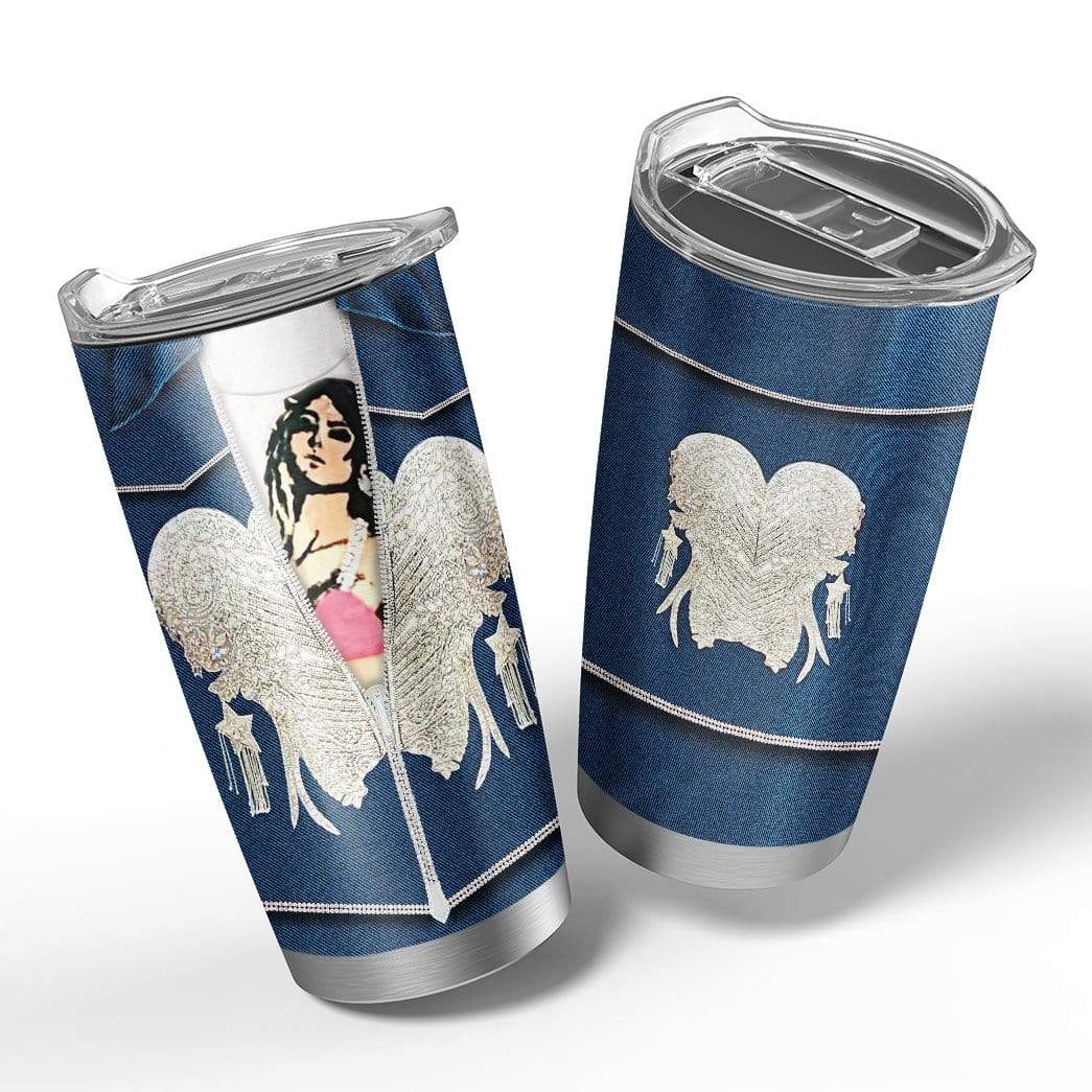 Gearhumans 3D Star Trek Custom Design Vacuum Insulated Tumbler