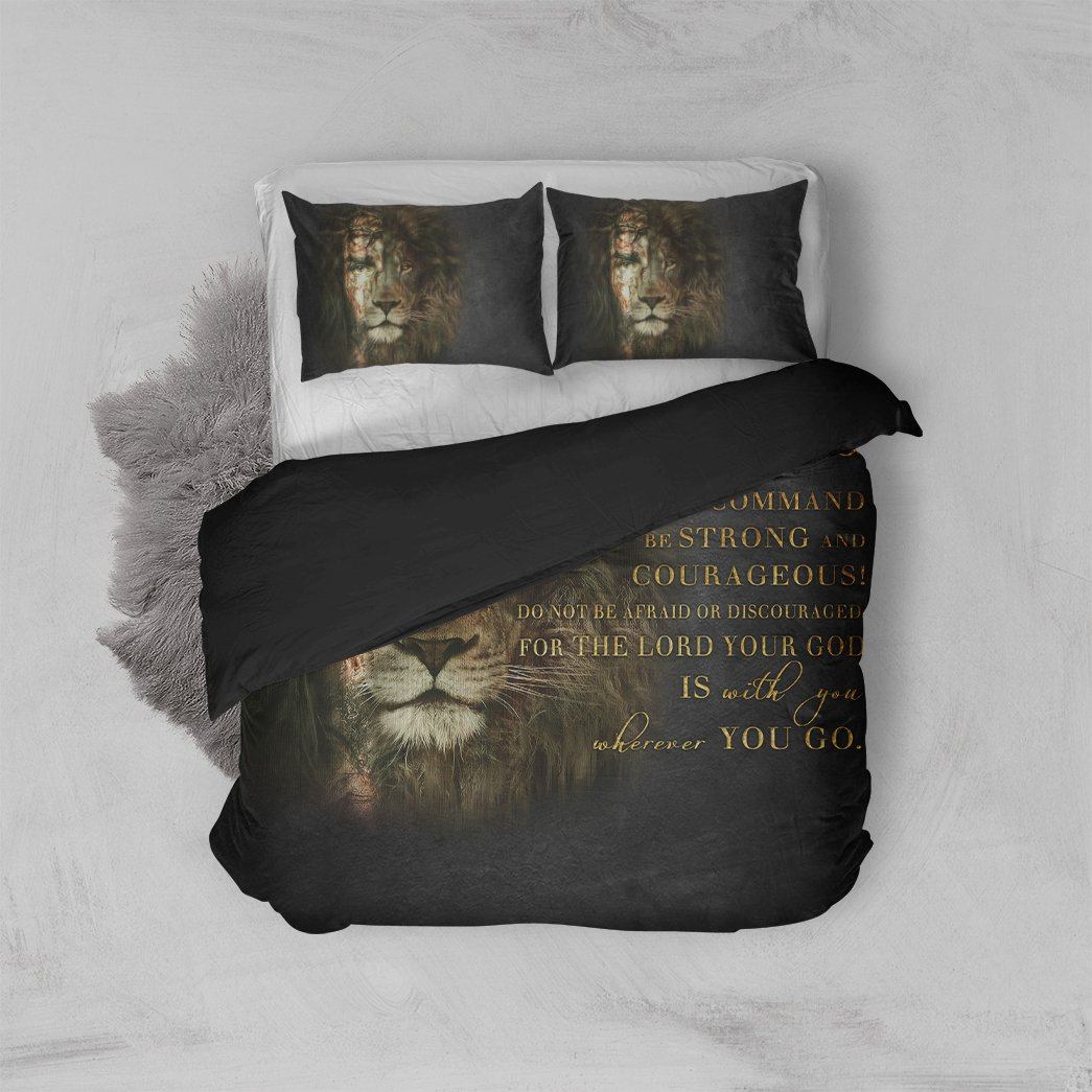 Gearhumans Gearhuman 3D God Is With You Wherever You Go Custom Bedding Set GW150312 Bedding Set Twin 3PCS