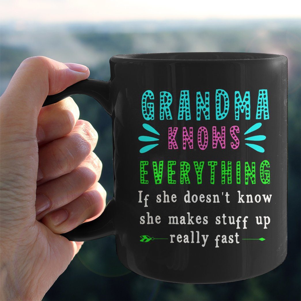 Gearhumans Gearhuman 3D Grandma Knows Everything Mug GJ290322 Mug
