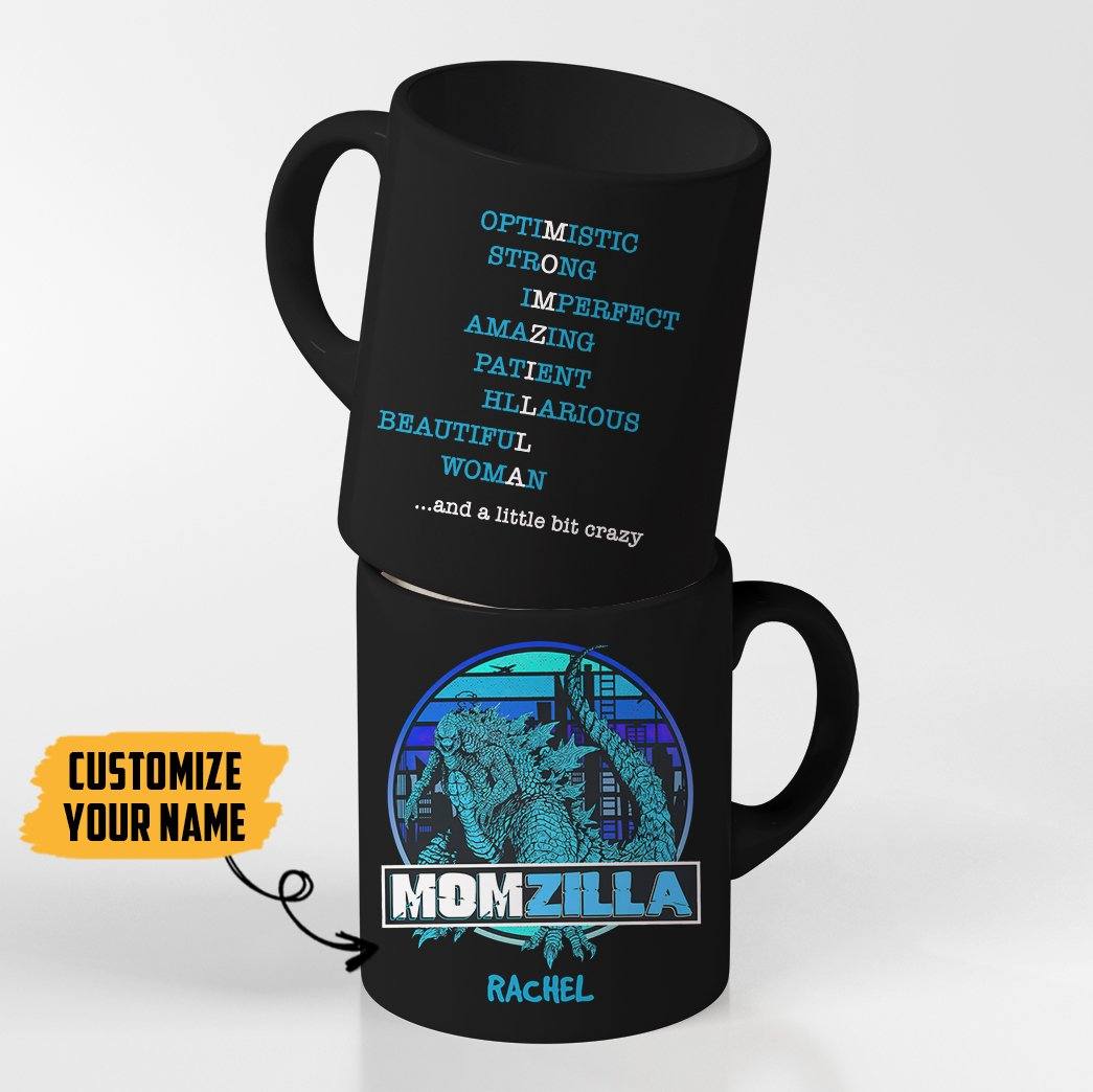 Gearhumans Gearhuman 3D Happy Mother Day Gift Momzilla Custom Name Mug GO25039 Mug