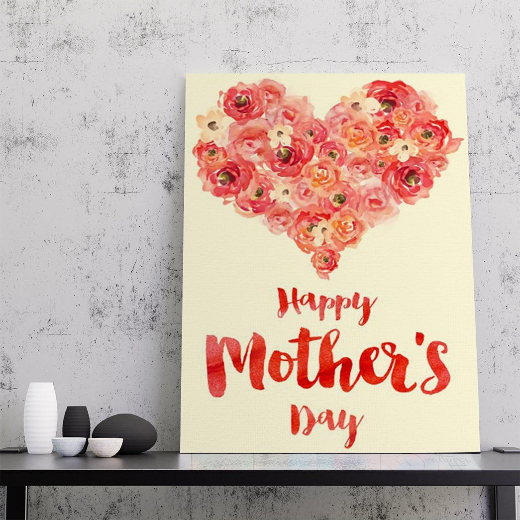 Gearhumans Gearhuman 3D Happy Mothers Day Canvas GJ020410 Canvas