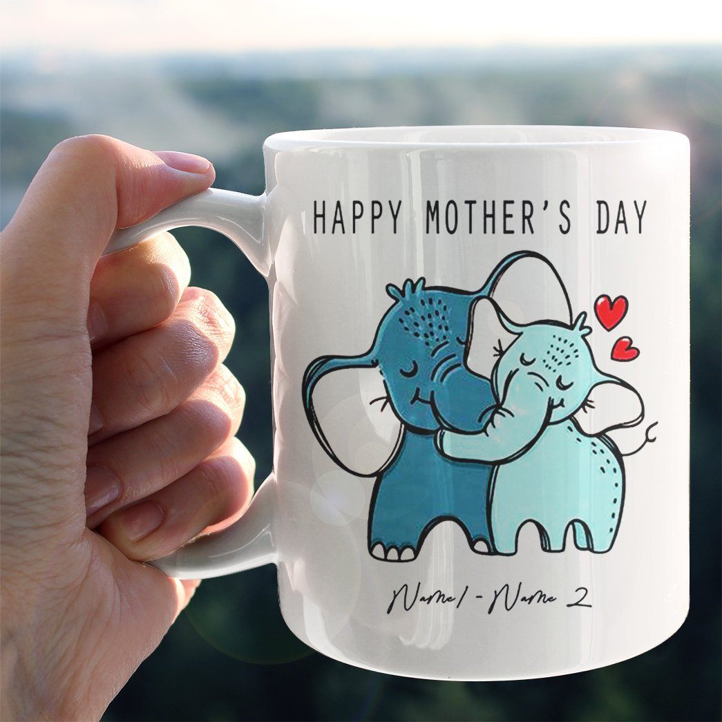 Gearhumans Gearhuman 3D Happy Mothers Day Custom Name Mug GJ020405 Mug