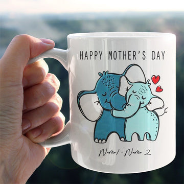 Gearhumans 3D Happy Mothers Day Custom Name Mug