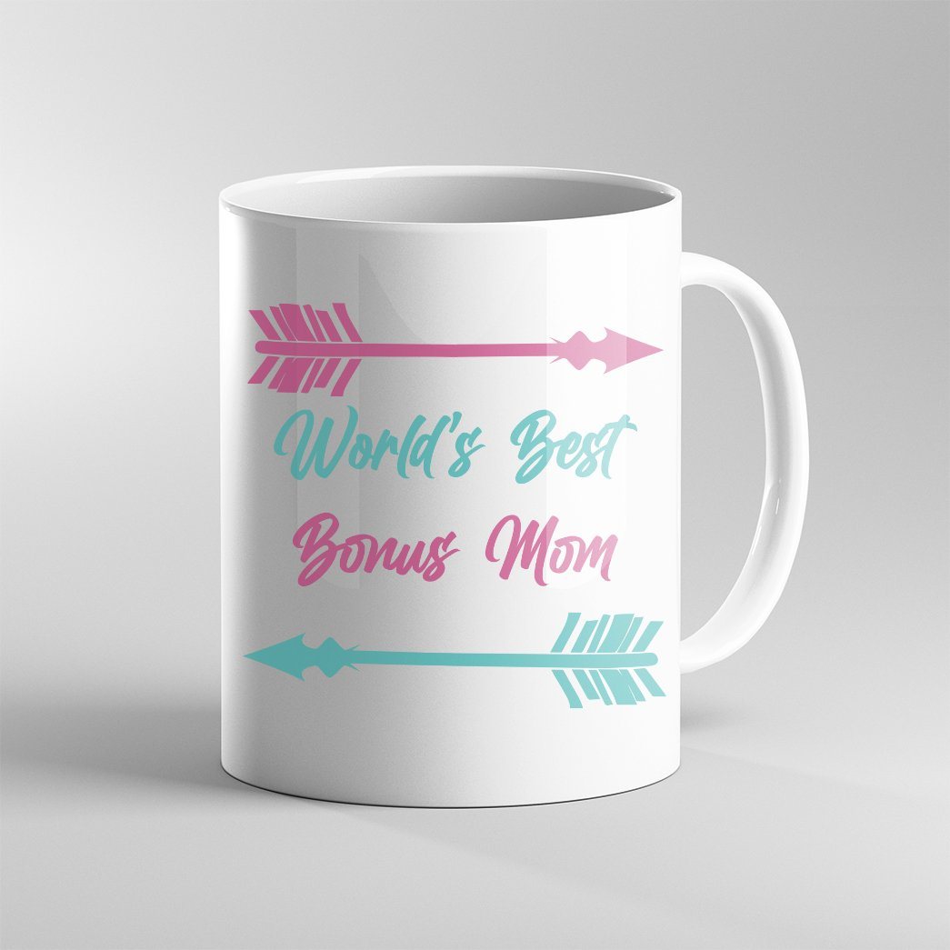 Gearhumans Gearhuman 3D Happy Mothers Day Gift Worlds Best Bonus Mom Custom Name Mug GO24034 Mug