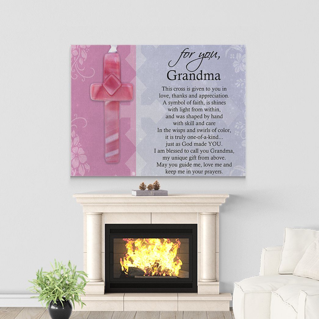 Gearhumans Gearhuman 3D Happy Mothers Day Grandma Custom Canvas GW220315 Canvas