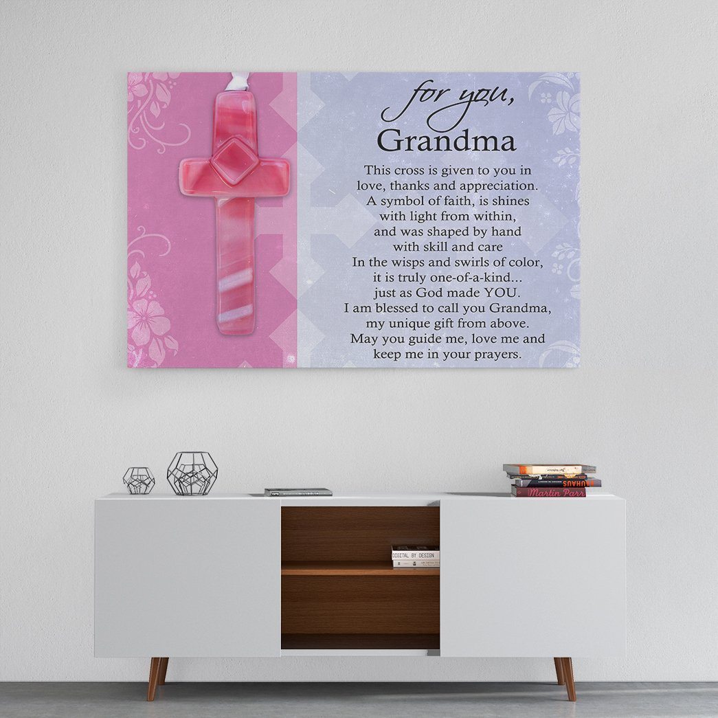 Gearhumans Gearhuman 3D Happy Mothers Day Grandma Custom Canvas GW220315 Canvas