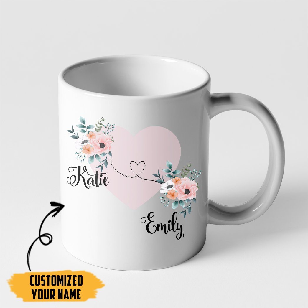 Gearhumans Gearhuman 3D Happy Mother's Day Home Is Where Mom Is Long Distance Mothers Day Gift Custom Name Mug GO260356 Mug