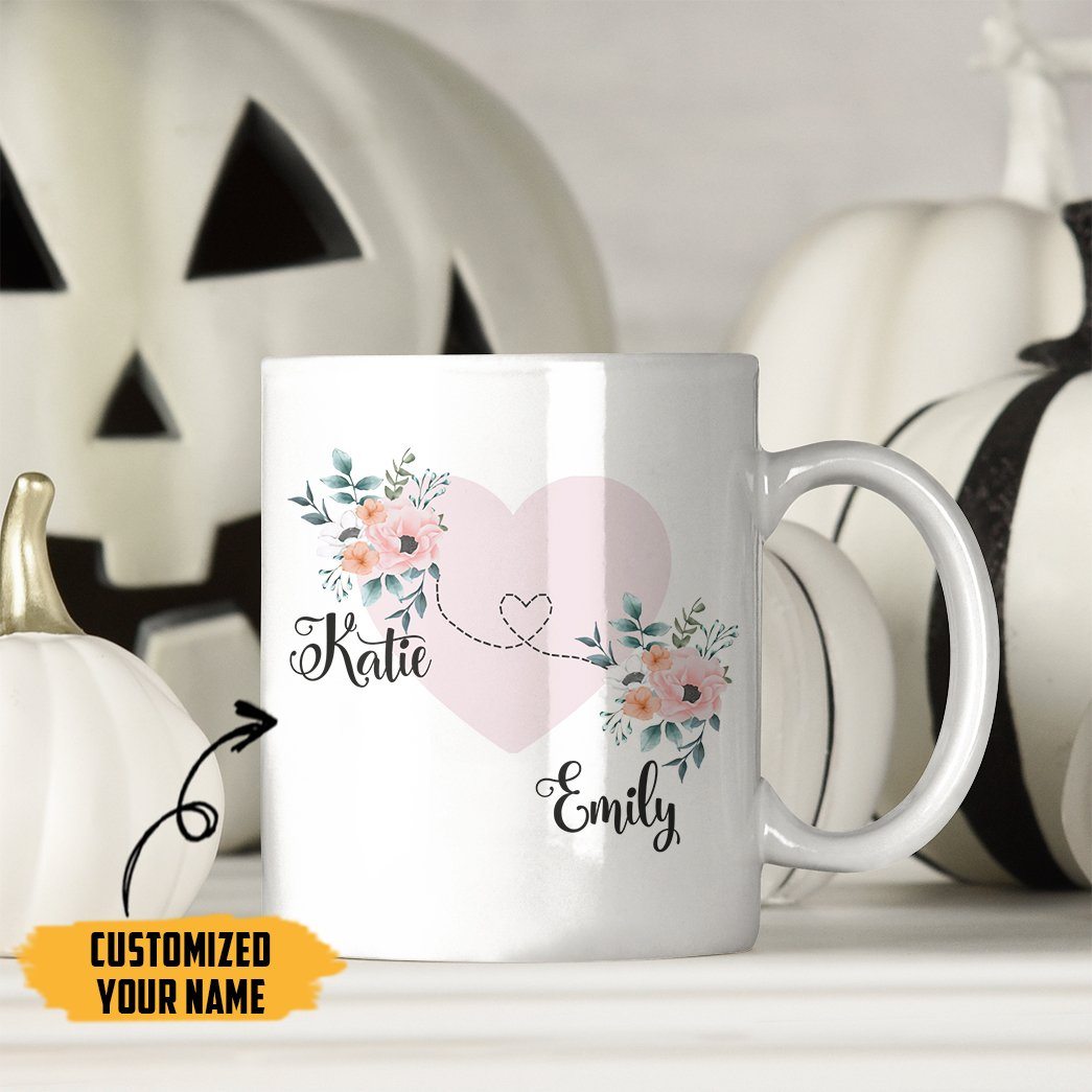 Gearhumans Gearhuman 3D Happy Mother's Day Home Is Where Mom Is Long Distance Mothers Day Gift Custom Name Mug GO260356 Mug