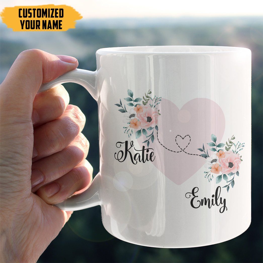 Gearhumans Gearhuman 3D Happy Mother's Day Home Is Where Mom Is Long Distance Mothers Day Gift Custom Name Mug GO260356 Mug