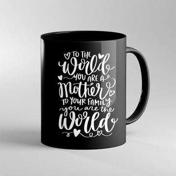 Gearhumans 3D Happy Mothers Day Mom You Are The World Custom Name Mug