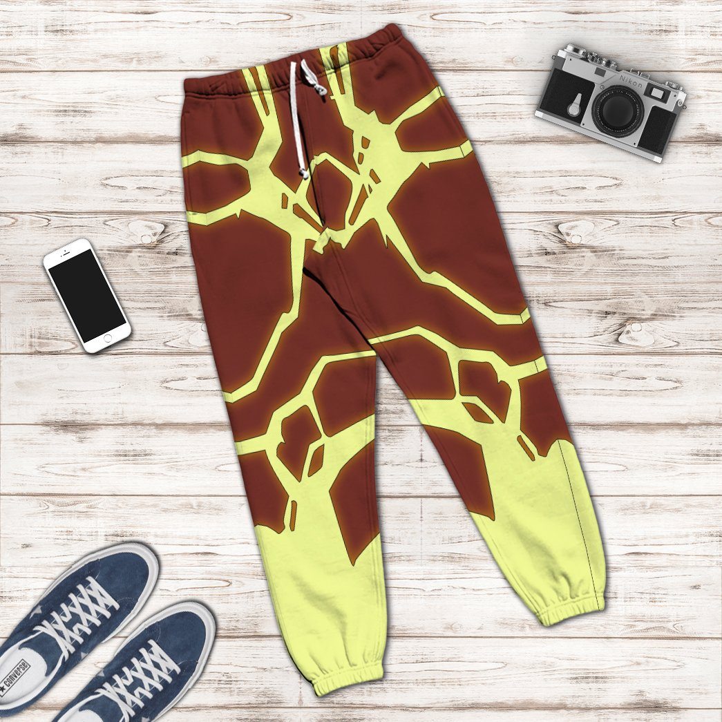 Gearhumans Gearhuman 3D Heatblast Ben Ten Sweatpants GV15031 Sweatpants