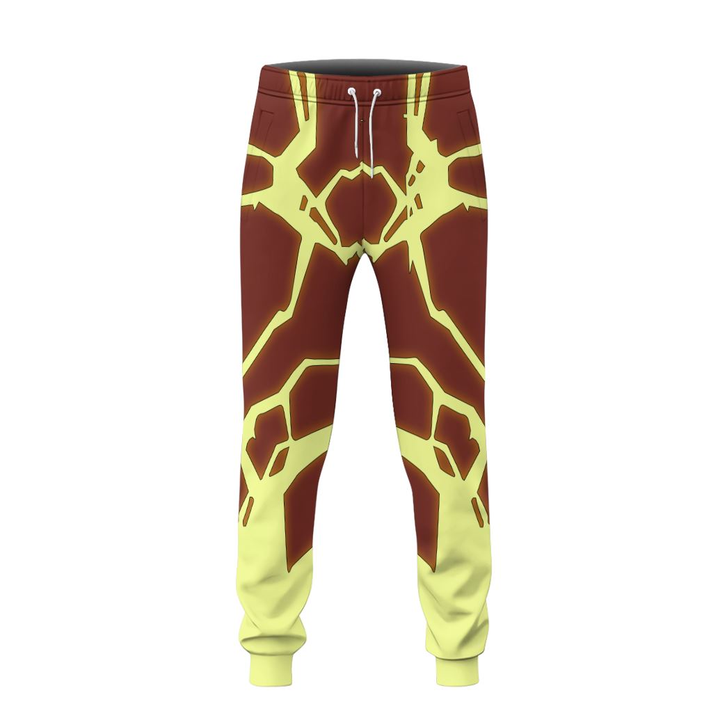 Gearhumans Gearhuman 3D Heatblast Ben Ten Sweatpants GV15031 Sweatpants