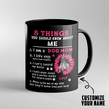 Gearhumans 3D I Am A Dog Mom German Shorthaired Pointers Custom Name Mug