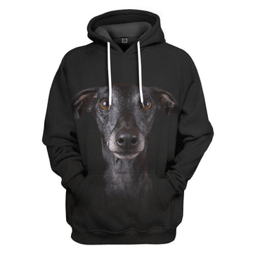 Gearhumans 3D Italian Greyhound Dog Front And Back Tshirt Hoodie Apparel