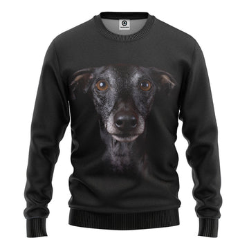 Gearhumans 3D Italian Greyhound Dog Front And Back Tshirt Hoodie Apparel