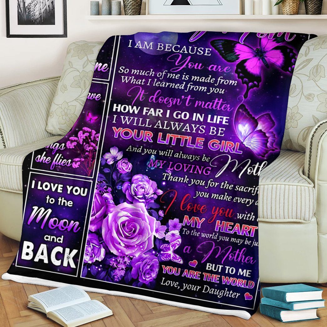 Gearhumans Gearhuman 3D Love You To The Moon And Back Blanket GJ020416 Blanket