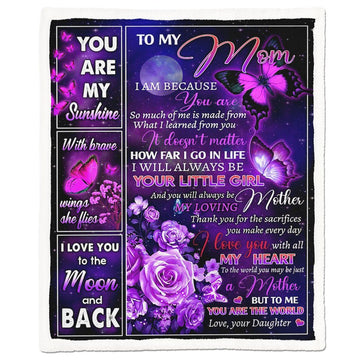 Gearhumans 3D Love You To The Moon And Back Blanket