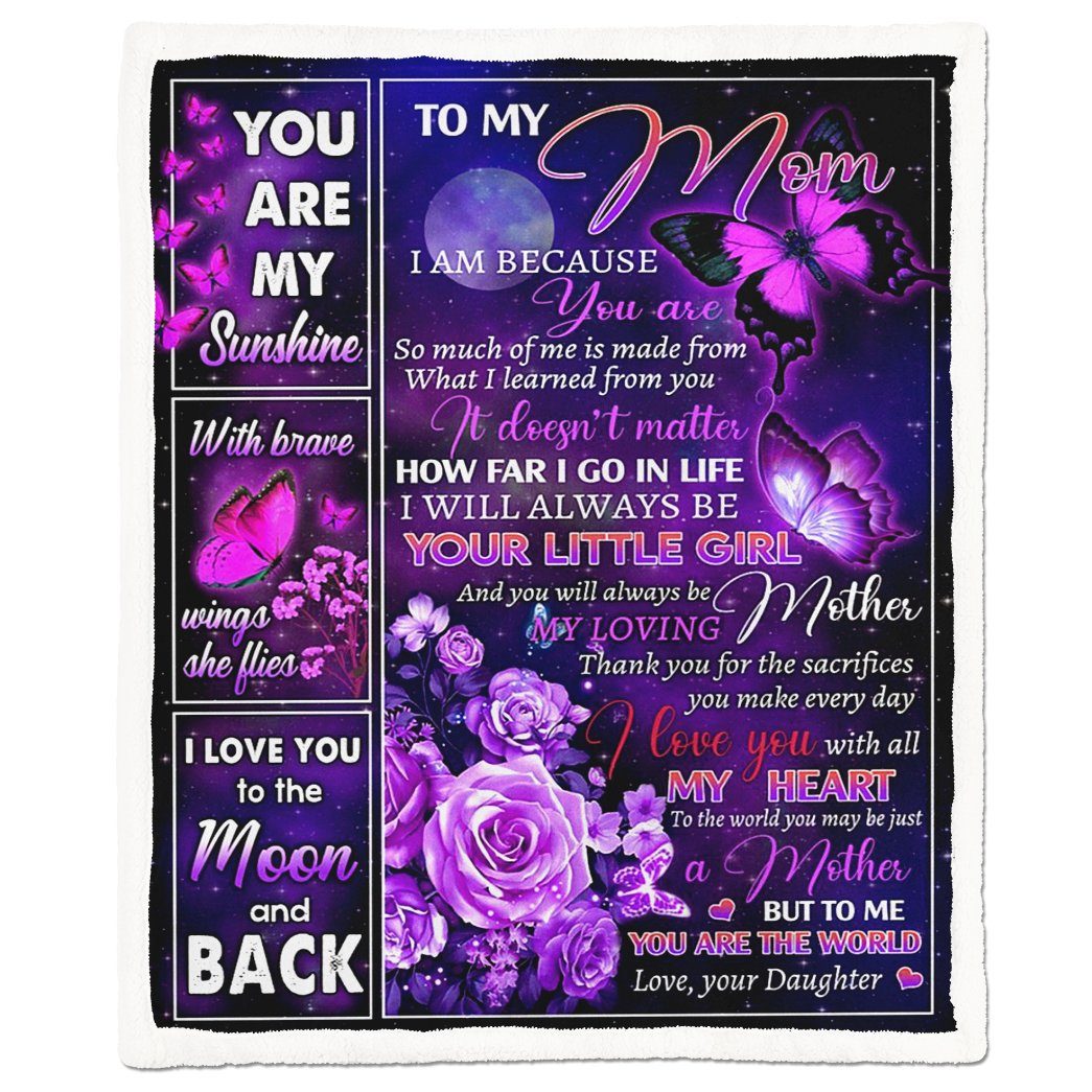 Gearhumans Gearhuman 3D Love You To The Moon And Back Blanket GJ020416 Blanket Blanket M(51''x59'')