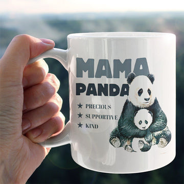 Gearhumans 3D Mama Panda Mug