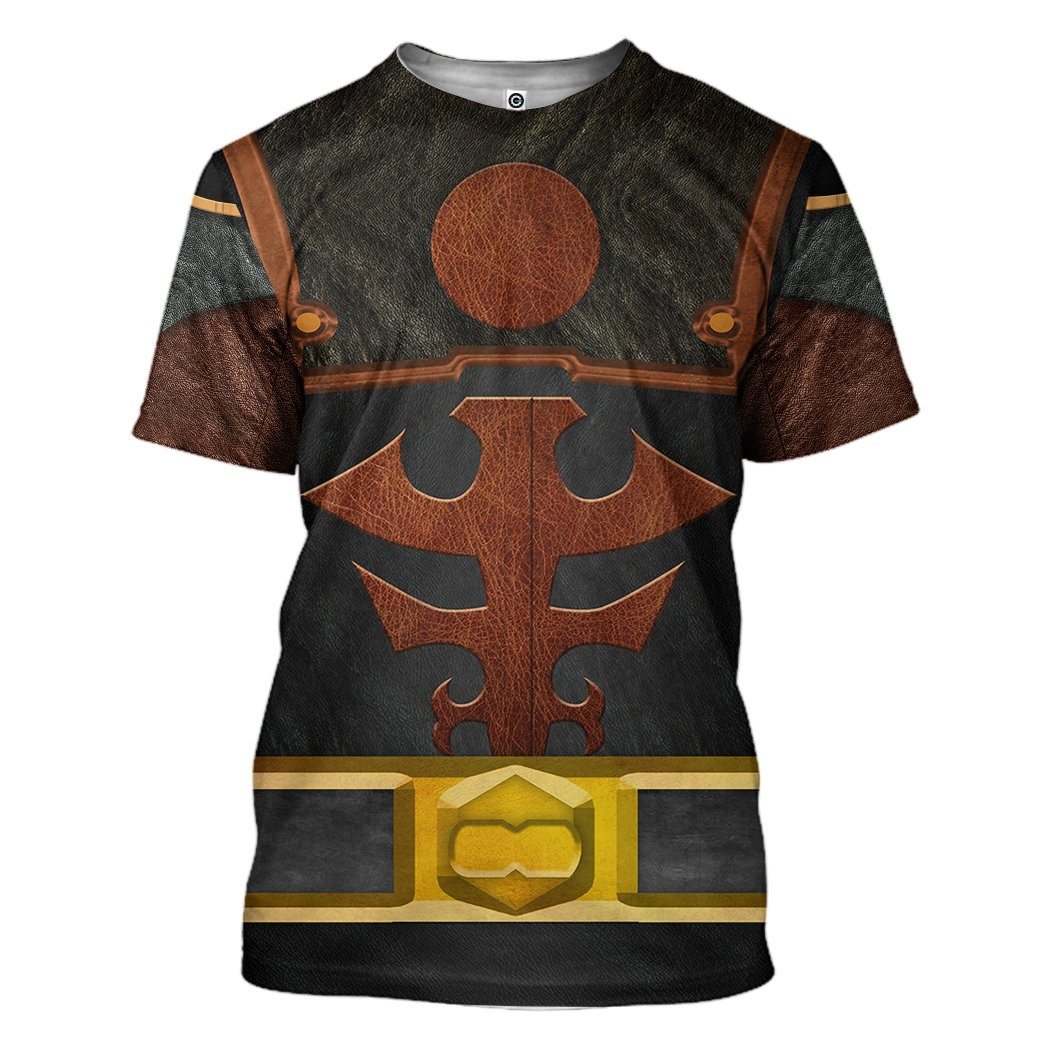 Gearhumans Gearhuman 3D Mortal Kombat Ermac Costume Custom Tshirt Hoodie Apparel GW180316 3D Apparel T-Shirt S