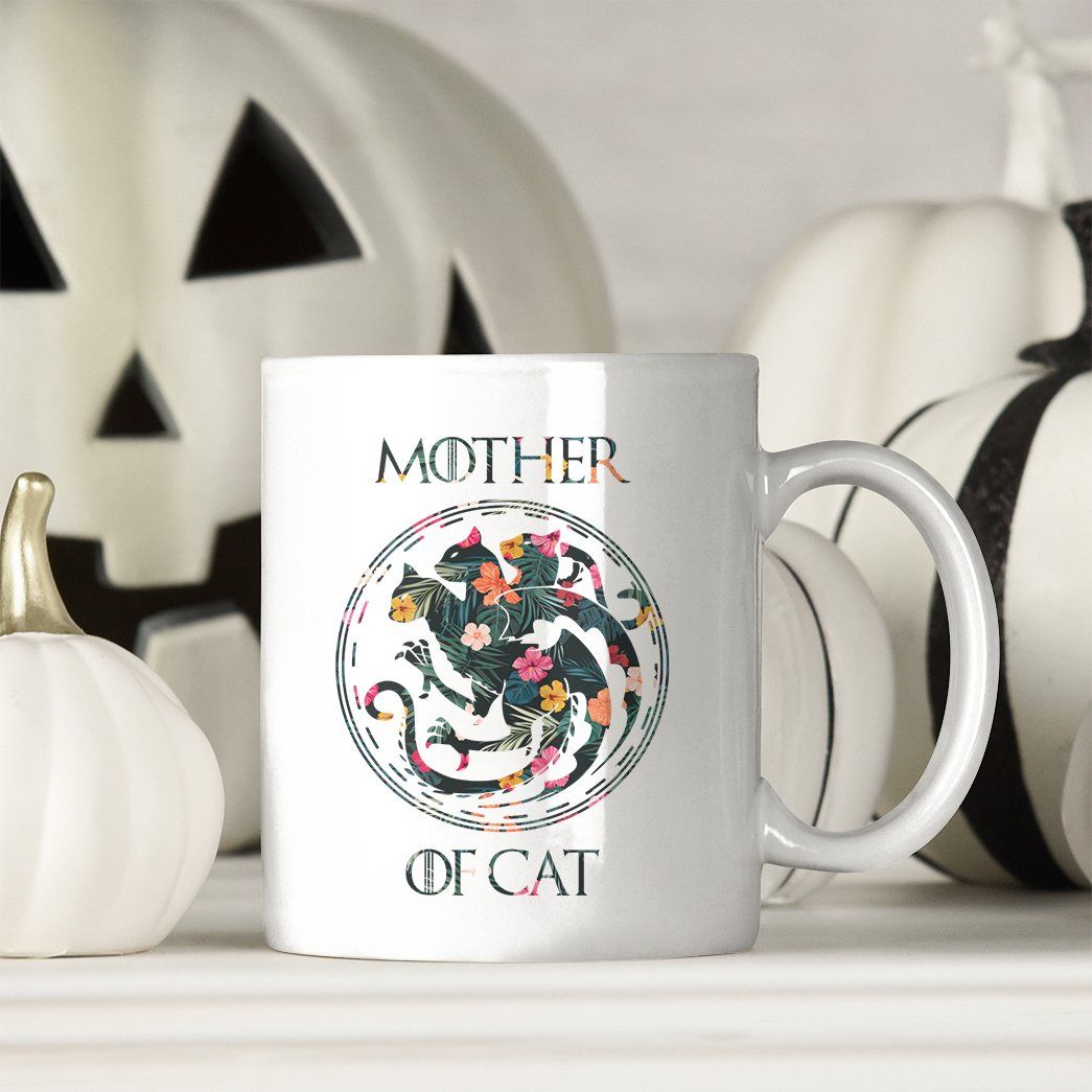 Gearhumans Gearhuman 3D Mother Of Cats Mothers Day Gift Custom Name Mug GW25039 Mug