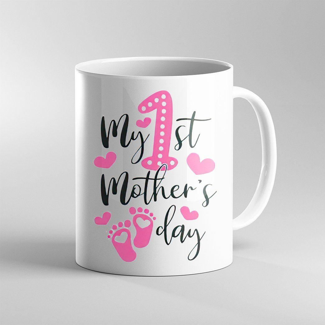 Gearhumans Gearhuman 3D My 1st Mother Day Mug GJ020407 Mug 11oz