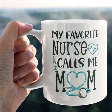 Gearhumans Gearhuman 3D My Favorite Nurse Mom Mug GJ010440 Mug