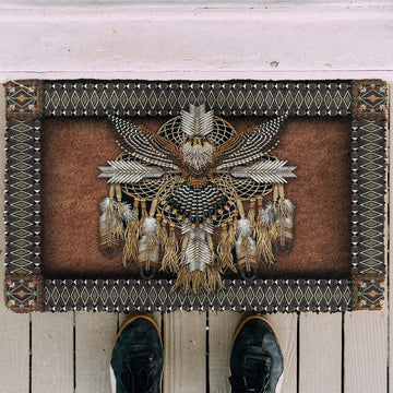 Gearhumans 3D Native American Doormat