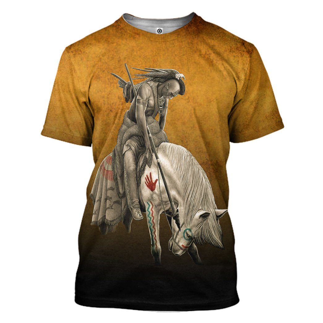 Gearhumans Gearhuman 3D Native Culture Tshirt Hoodie Apparel GB180320 3D Apparel T-Shirt S