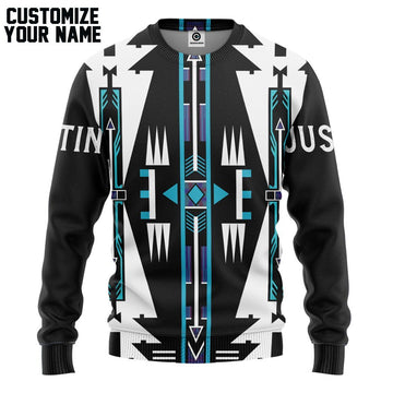 Gearhumans 3D Native Pattern Custom Name Tshirt Hoodie Apparel