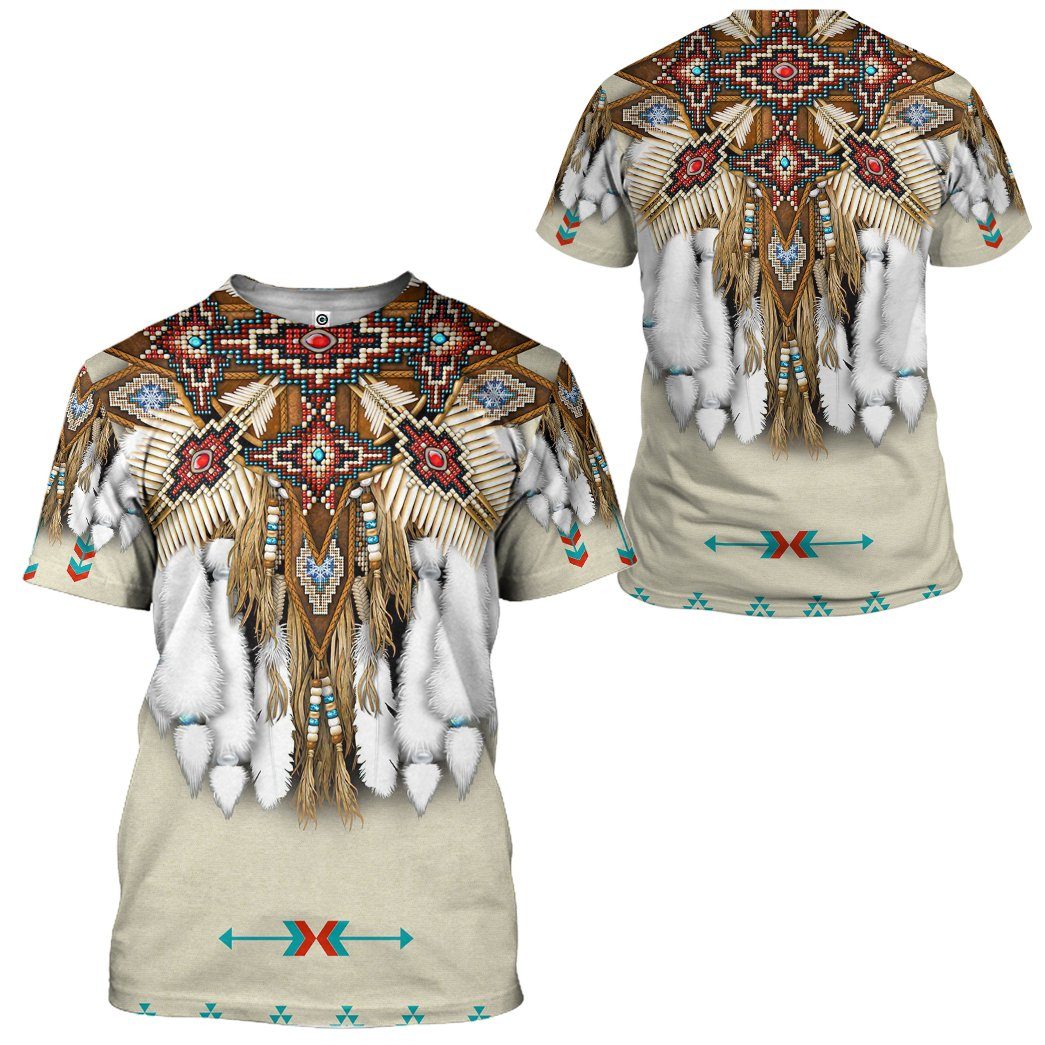 Gearhumans Gearhuman 3D Native Pattern Tshirt Hoodie Apparel GB110324 3D Apparel