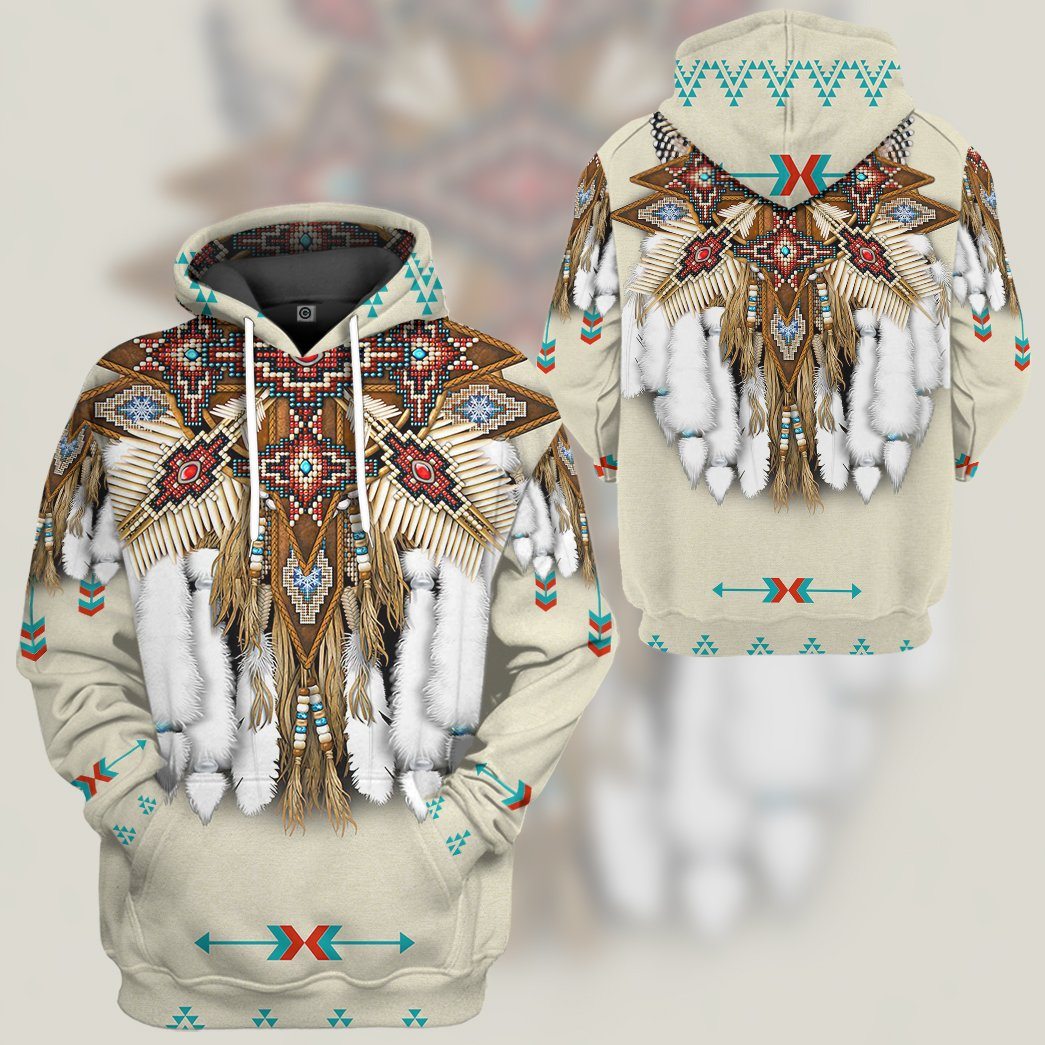 Gearhumans Gearhuman 3D Native Pattern Tshirt Hoodie Apparel GB110324 3D Apparel