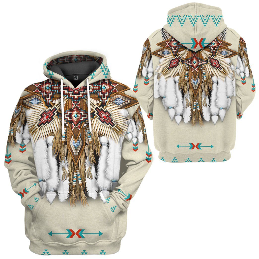 Gearhumans Gearhuman 3D Native Pattern Tshirt Hoodie Apparel GB110324 3D Apparel