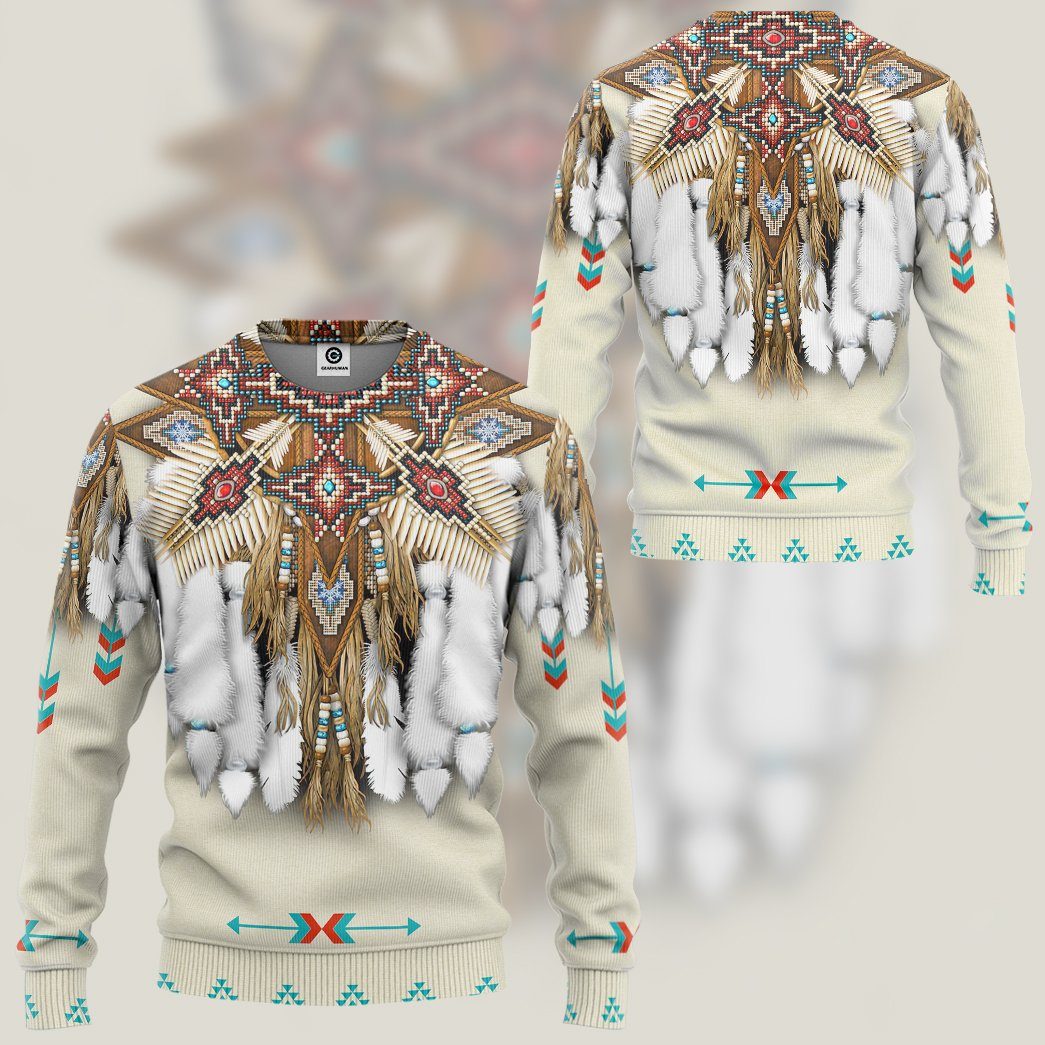 Gearhumans Gearhuman 3D Native Pattern Tshirt Hoodie Apparel GB110324 3D Apparel