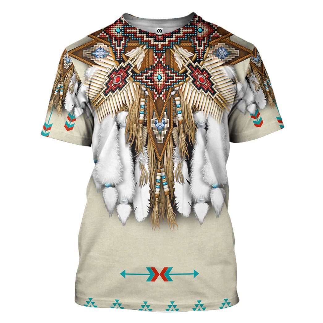 Gearhumans Gearhuman 3D Native Pattern Tshirt Hoodie Apparel GB110324 3D Apparel T-Shirt S