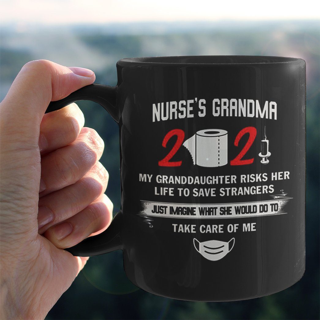 Gearhumans Gearhuman 3D Nurses Grandma Is Proud Of Her Mug GJ290314 Mug