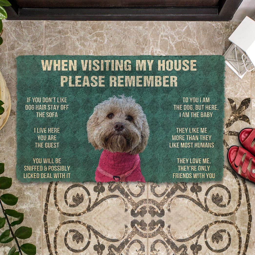 Gearhumans Gearhuman 3D Please Remember Dog Doormat GV26038 Doormat