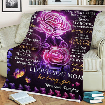 Gearhumans 3D PS I Love You Mom Blanket