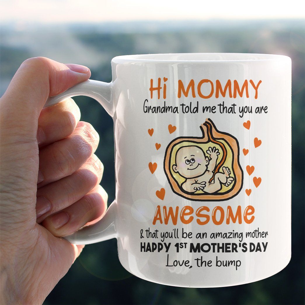 Gearhumans Gearhuman 3D Say Hi to Mommy Mug GJ010445 Mug